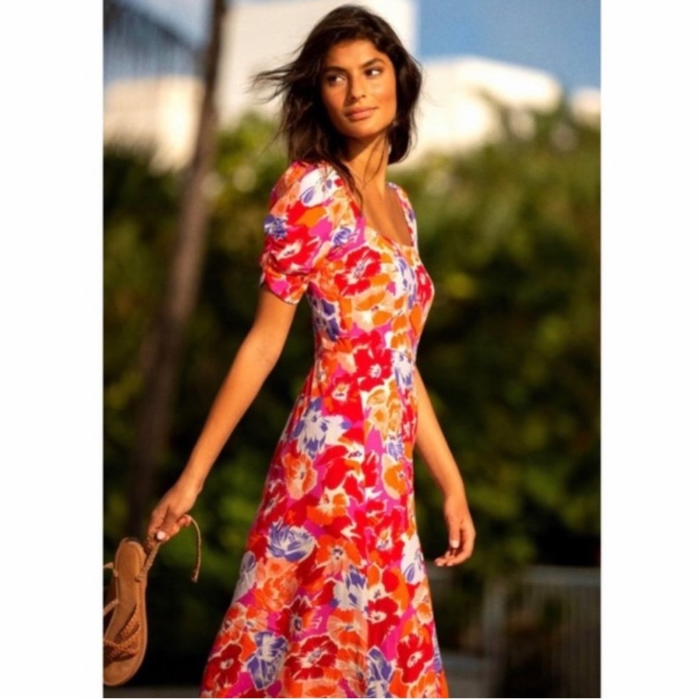 l*space • Alissa Midi Dress Super Bloom NEW!